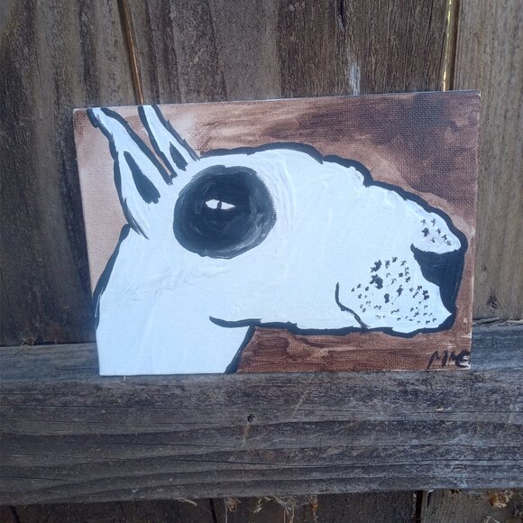 Bull Terrier Portrait Painting - Picture 10 of 12
